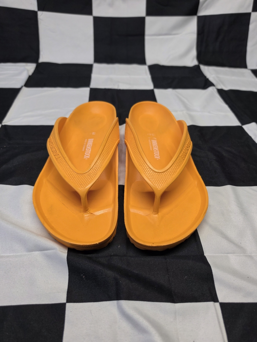 Birkenstock Honolulu Zinnia Orange Men's EVA Thong Sandals